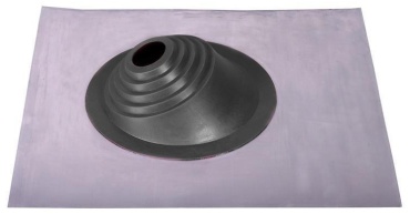 Манжета угловая алюминевая (75-200) EPDMп чёрная резина