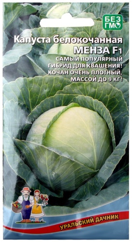 Уральский дачник капуста белокачанная Менза