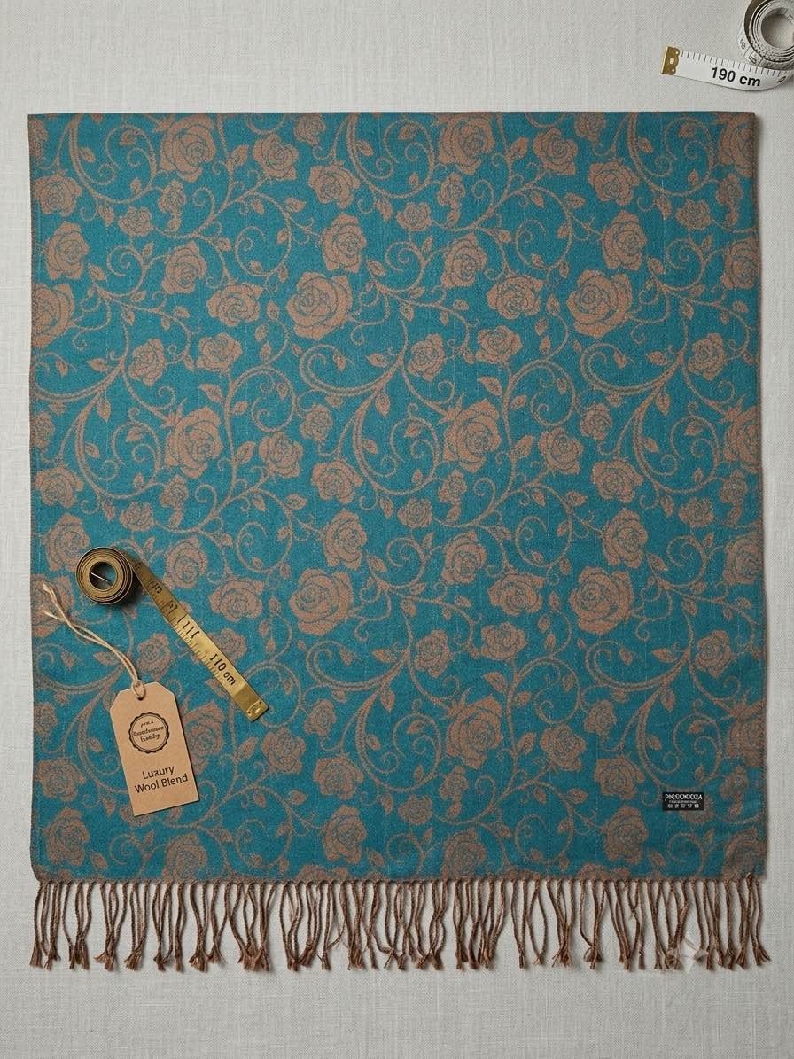 Шарф Pashmina кашемир, пашмина 90 x 90 см