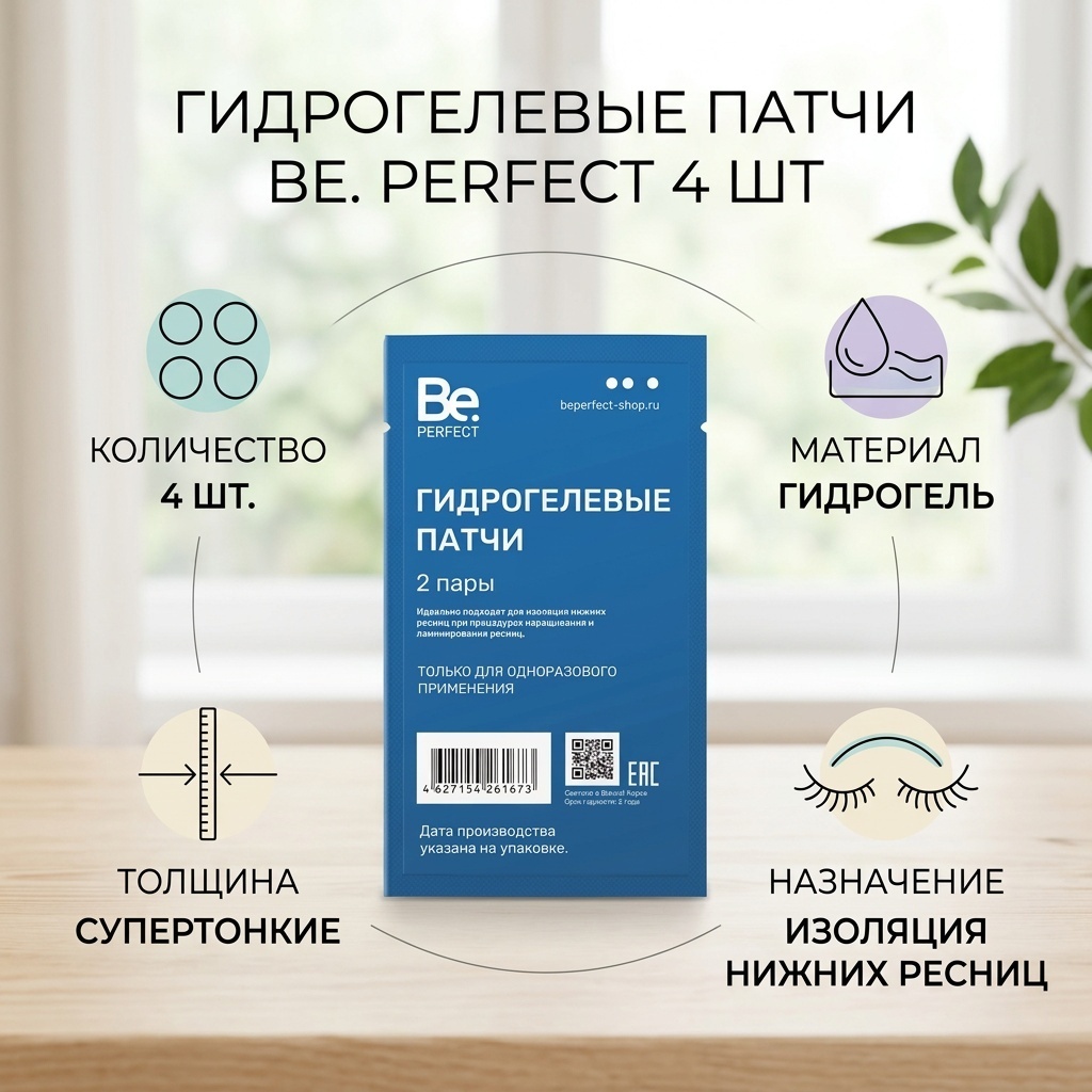 Be Perfect патчи 4 шт