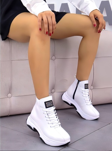 Полуботинки FASHION белый