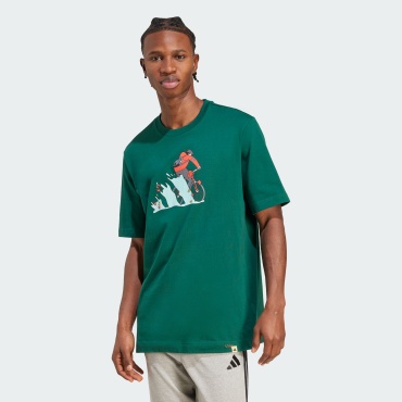 Футболка adidas зеленый