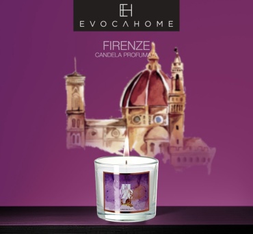 Ароматическая свеча Evocahome Firenze 7 см, 1 шт