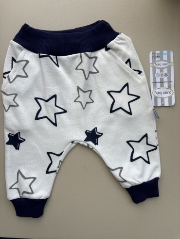 Штанишки Puan Baby синий, белый