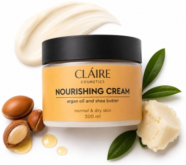 Claire Cosmetics крем NOURISHING CREAM для лица, для зоны декольте 200 мл