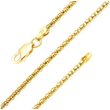 ZGOLD CH 25AGB EVD157-60 длина 60 см, вес 5.4 г серебро, плетение снейк