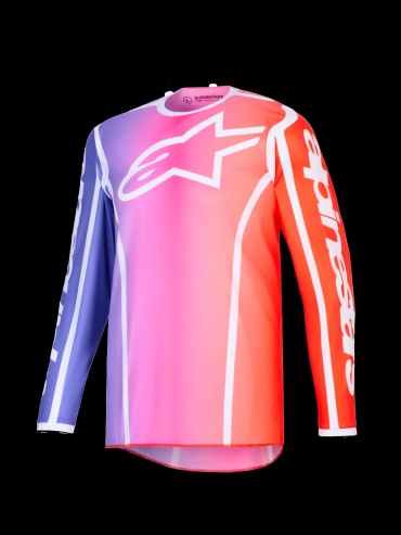 Alpinestars Fluid Apex красный, розовый, фиолетовый, белый 50