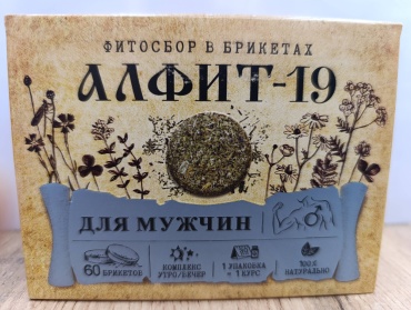 Алфит сбор трав Алфит-19 для мужчин 120