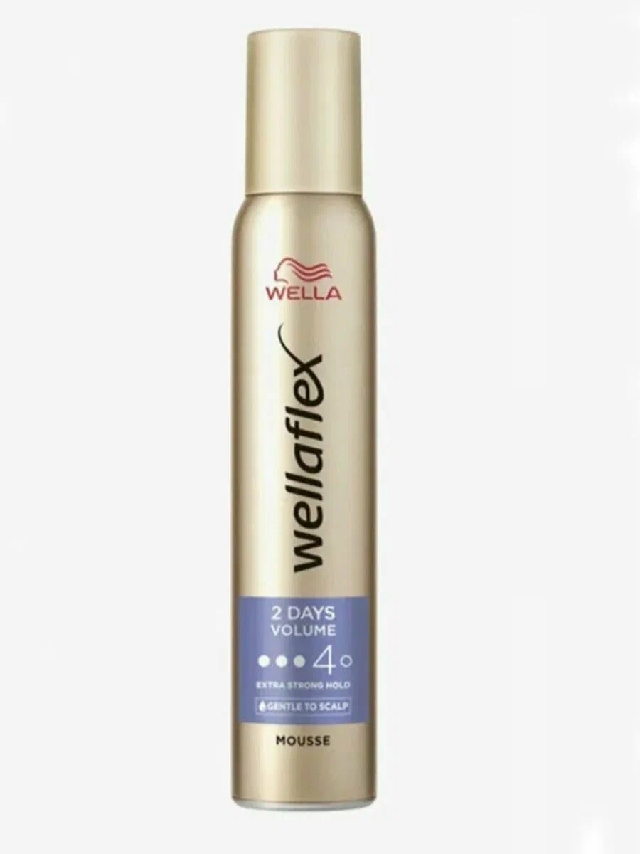 WELLA Wellaflex 2 Day Volume мусс экстрасильная фиксация 200 мл