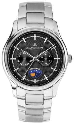 Кварцевые JACQUES LEMANS 1-2213I нержавеющая сталь