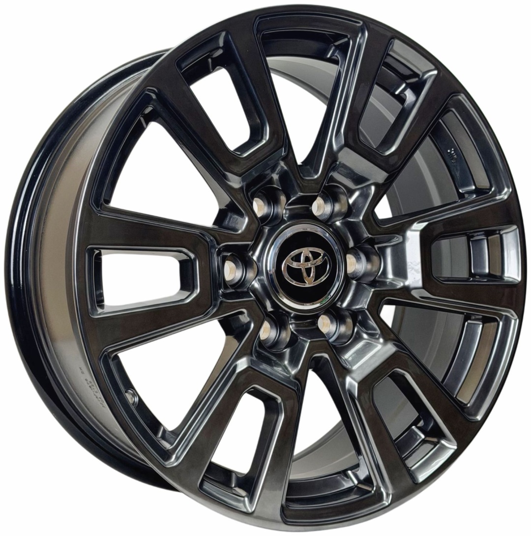 Wheels 278DD 7.5x18/6x139.7 D106.1 ET25 4 диска черный, хром