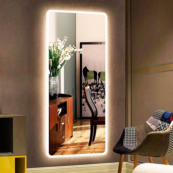 Зеркало настенное Vetro Decor 120x220 см