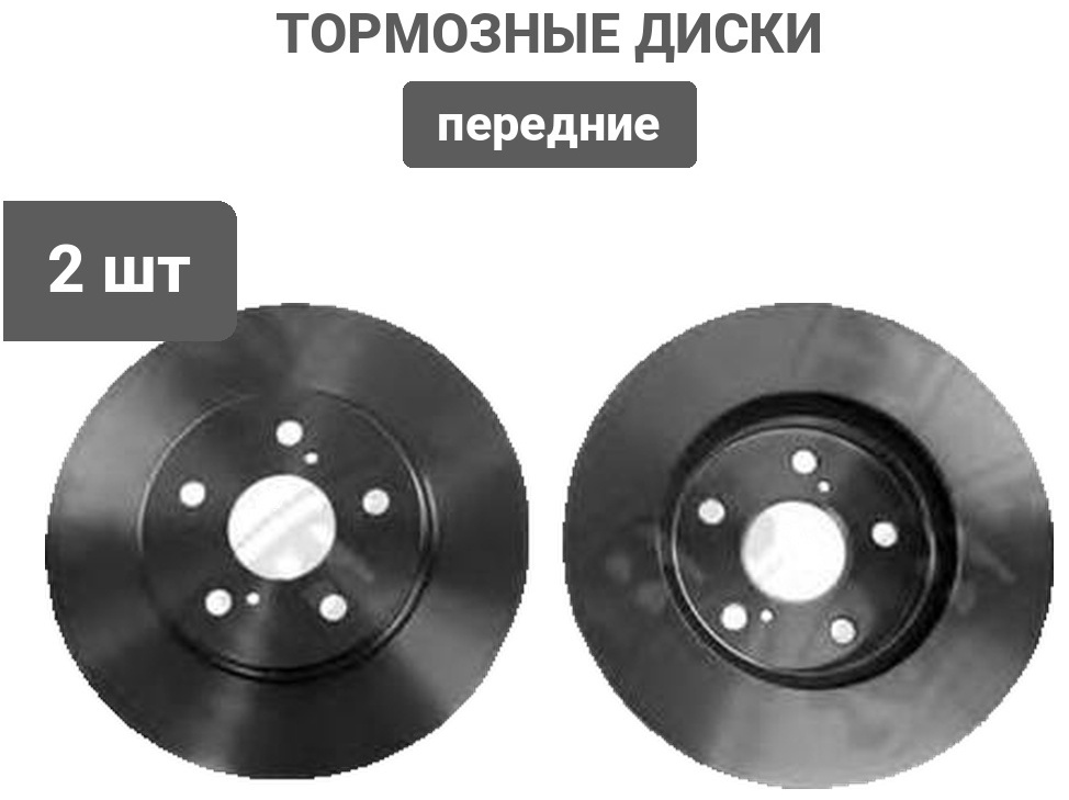 Диски NIBK передние RN1162