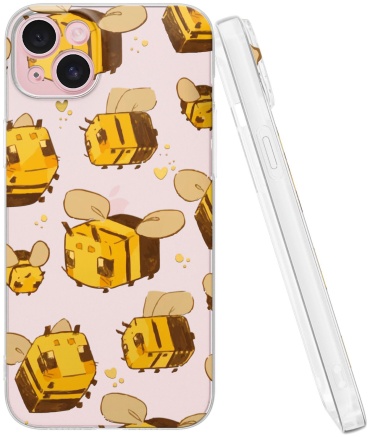 Чехол Mcover для Apple iPhone 15 Plus рисунок