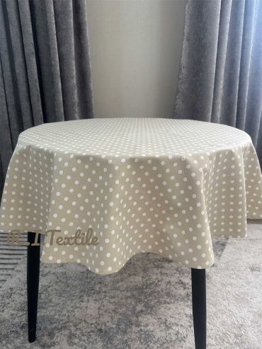 Скатерть R.I.Textile 140x140 см, полиэстер, хлопок, дак, 1 шт