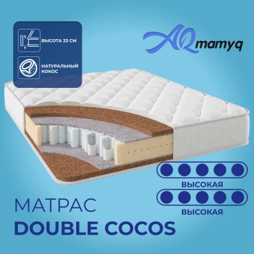 Матрас Ақ мамық Double Cocos, 180x200x23 см