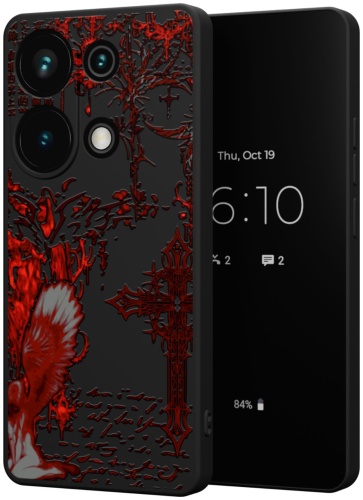 Чехол Mcover для POCO Redmi Note 13 Pro, Poco M6 Pro рисунок