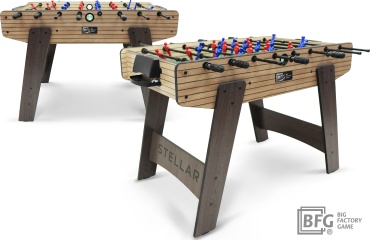 Игровой стол Круиз для футбола бежевый 4 фута