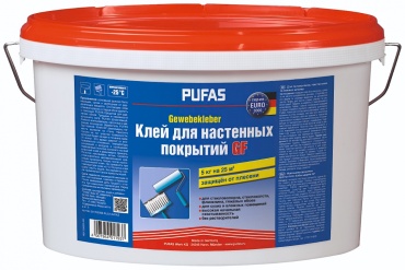 Клей обойный PUFAS для настенных покрытий GF, 5000 г