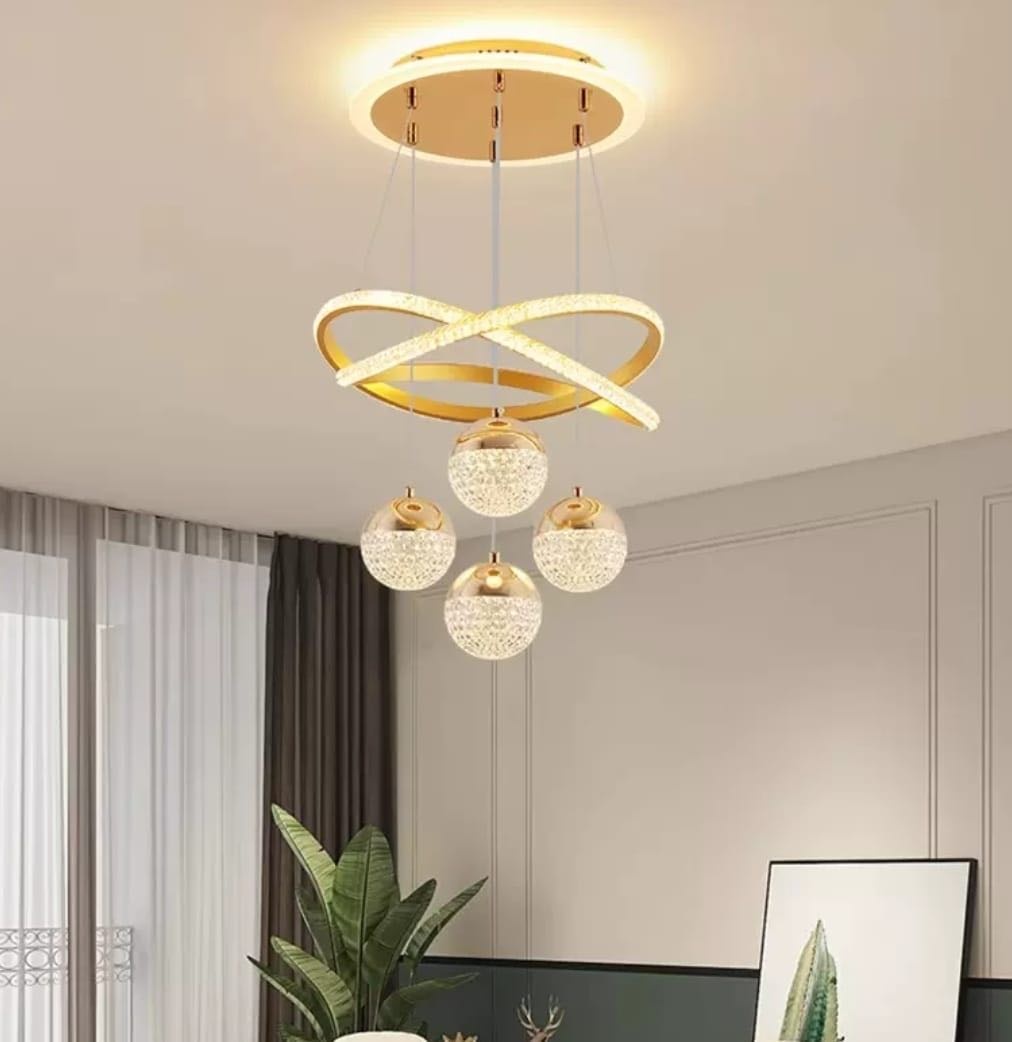 Люстра подвесная LOBRUN LED, кол-во ламп: 4 шт