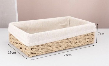 OMALI HOME корзина универсальная 27x17x7 см, бамбук