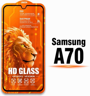 Стекло Union для Samsung Galaxy A70 12345678 черный