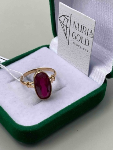 NURIA GOLD 34562888 размер 18 вес 3.49 г золото, рубин