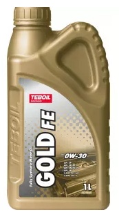 Синтетическое Teboil 0W30 TEBOIL GOLD FE (SP,SN / GF-6A) 1L 0W-30 1 л