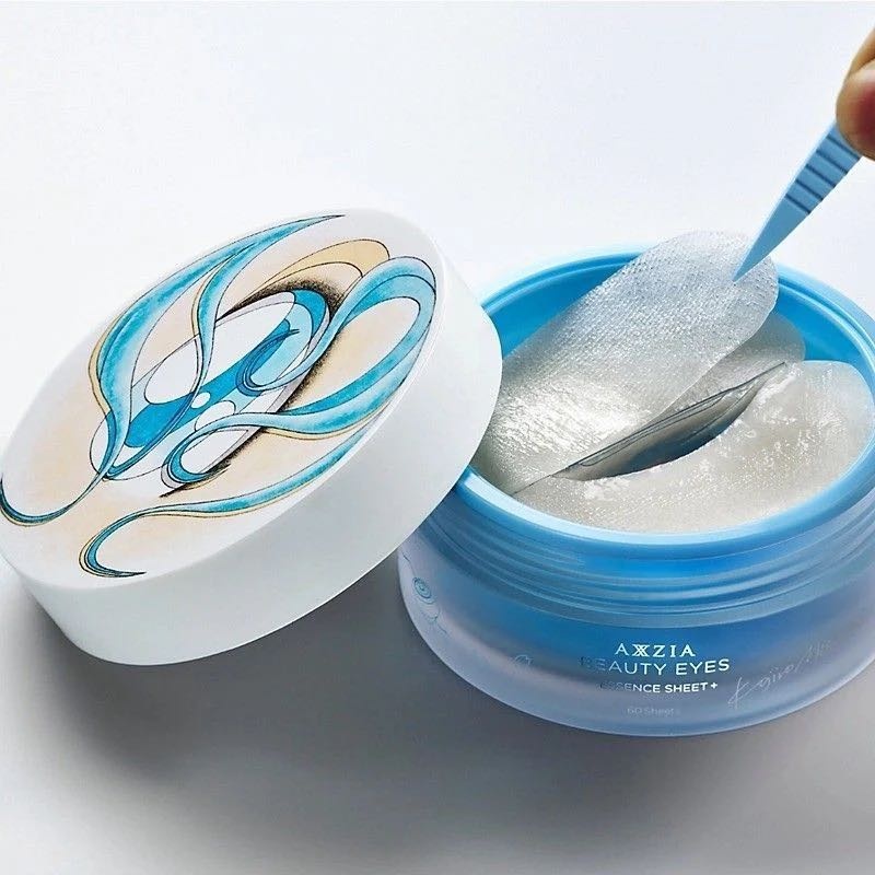 Патчи Axxzia тканевые Beauty Eyes Essence разглаживающие 30 шт