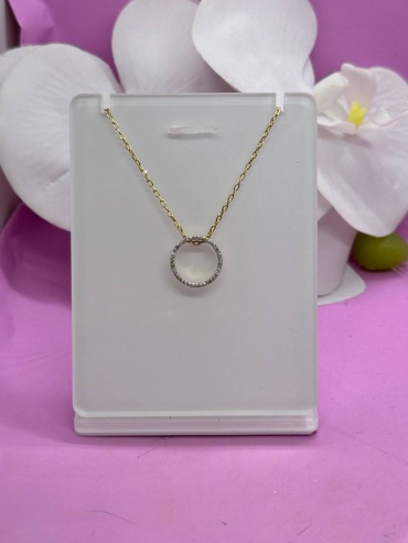 Колье SAR JEWELRY Aniram_ViP_Z-07-072_7829 длина 45 см вес 2.3 г золото, бриллиант
