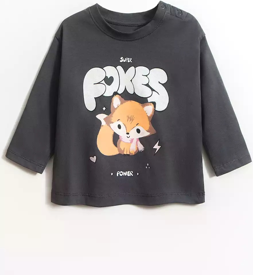 Лонгслив Vulpes графит