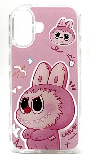 Чехол Labubu для Apple iPhone 16 рисунок