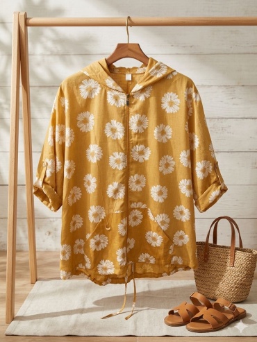 Ветровка Fashion желтый
