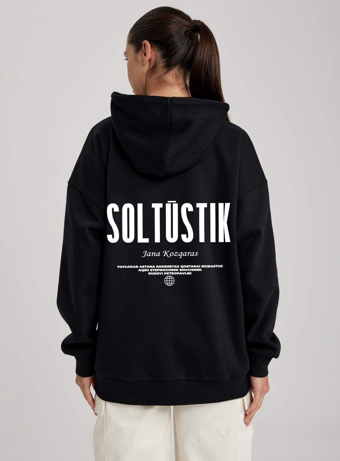 Худи Soltustik черный
