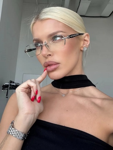 Yeux солнцезащитные очки овальные однотонные