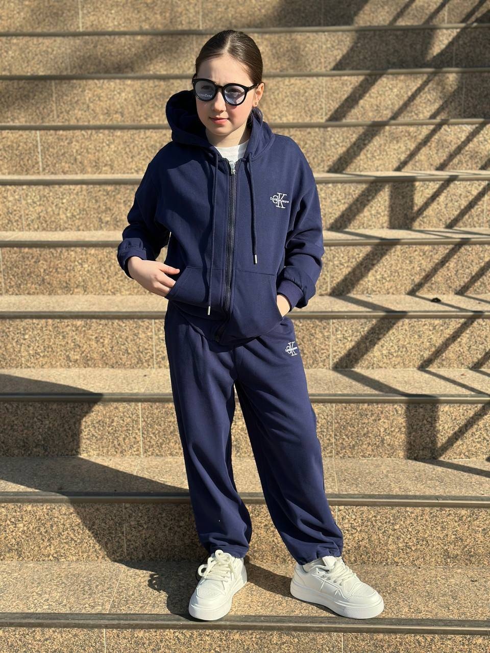 Спортивный костюм Fashion kids темно-синий