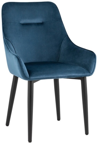 Стул SK Trade Diana, 87x56x50 см, черный, темно-синий