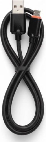 Кабель USB 2.0 (M), micro-USB 2.0 (M), 1 м, черный