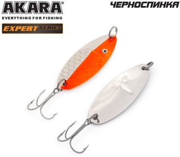Блесна Akara Черноспинка BL-CH65-18-15/SIL 1 шт 65 мм 15/SIL
