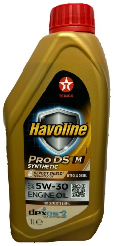 Синтетическое Havoline Pro DS M 5W-30 1 л