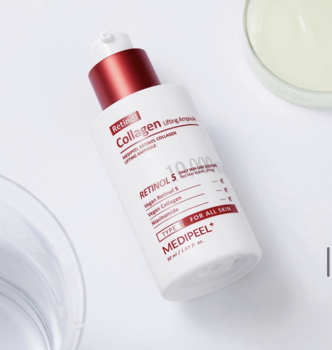 MEDI-PEEL сыворотка Лифтинг-ампула с ретинолом и коллагеном Retinol Collagen Lifting Ampoule для лица, для зоны декольте 50 мл