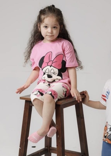 Комплект Kocak kids Минни Маус бежевый, розовый