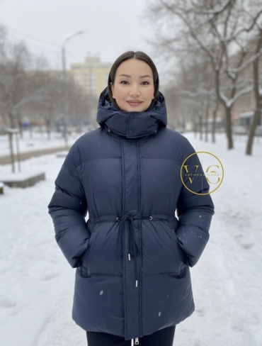 Зимняя куртка синий