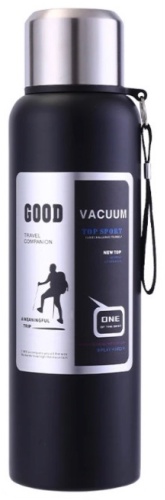 Классический термос GOOD VACUUM BWB0025 1.5 л черный