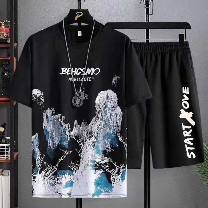 Повседневный костюм KOCMOC черный