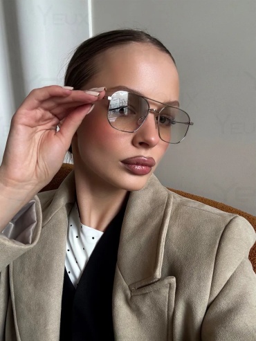 Yeux солнцезащитные очки авиаторы однотонные
