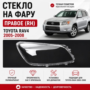Стекло фары STRAV40508R