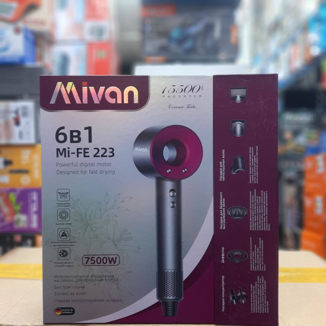 MI-FE-223 фен розовый