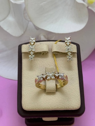 SAR JEWELRY Ieda_A_55_0021_9494_18 вес 9.01 г золото, бриллиант