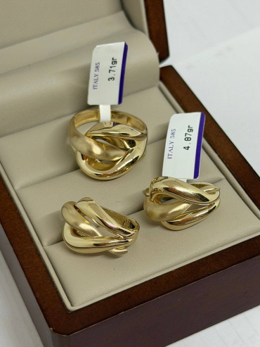 BAQ BRAND 485963621 вес 8.58 г золото, без вставок
